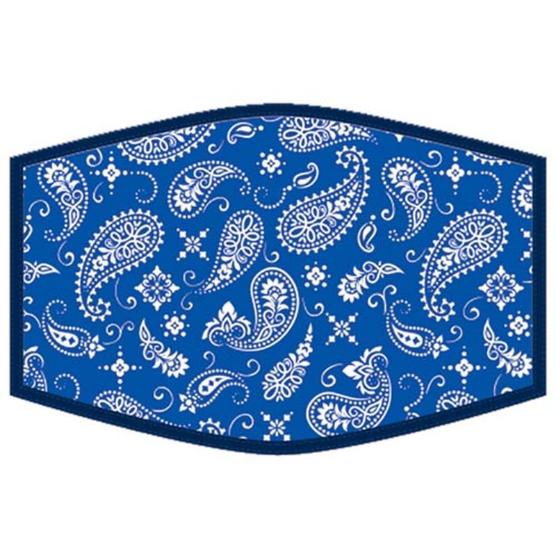 Adult Mask: Blue Bandana